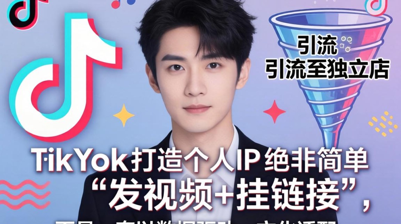TikTok个人介绍怎么做才能引流独立站