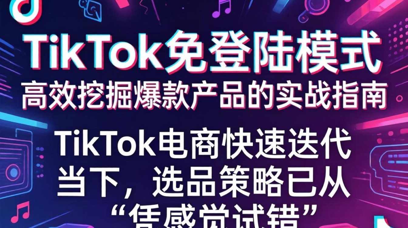 tiktok免登陆选品怎么挖爆款