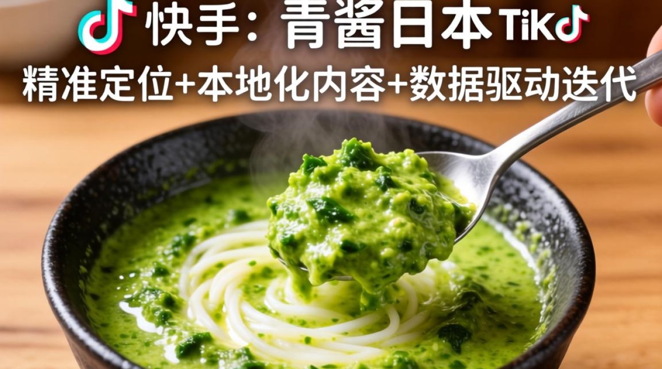 快手青酱在日本TikTok如何涨粉