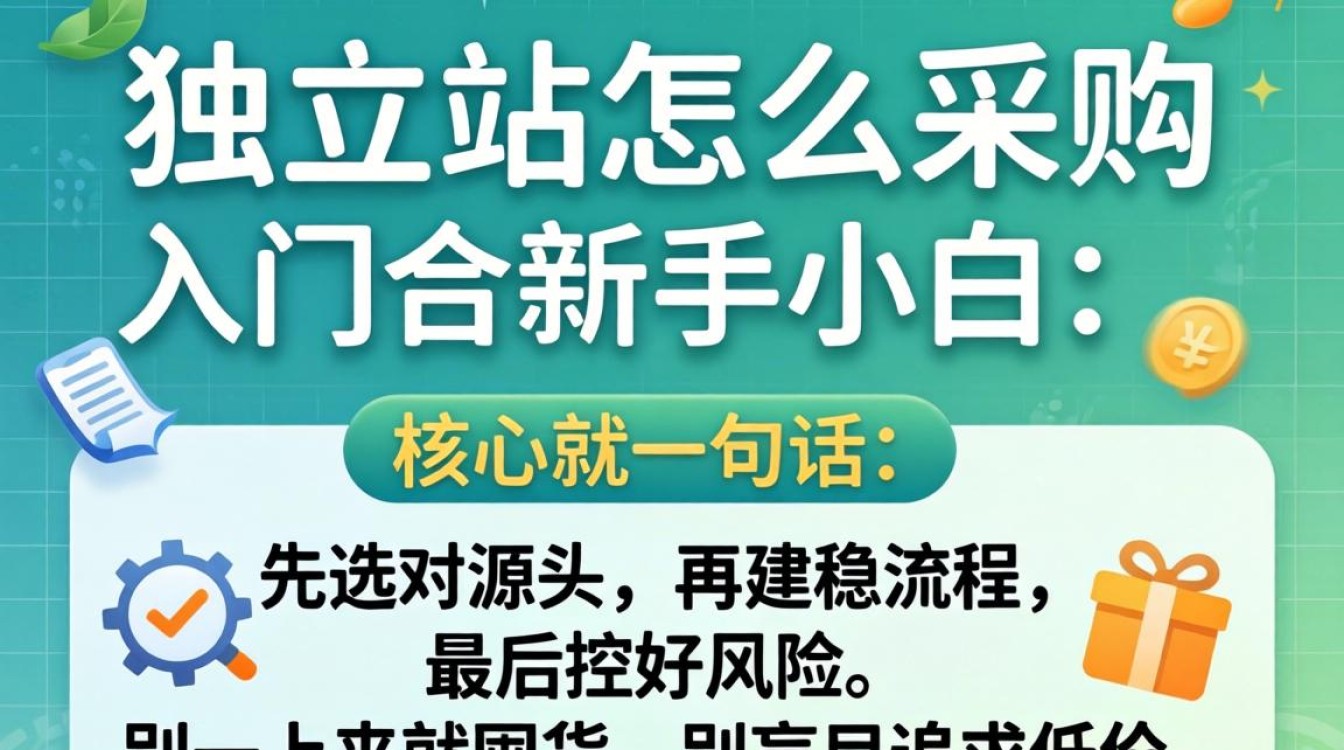 独立站怎么采购?新手小白入门指南 新手小白入门指南
