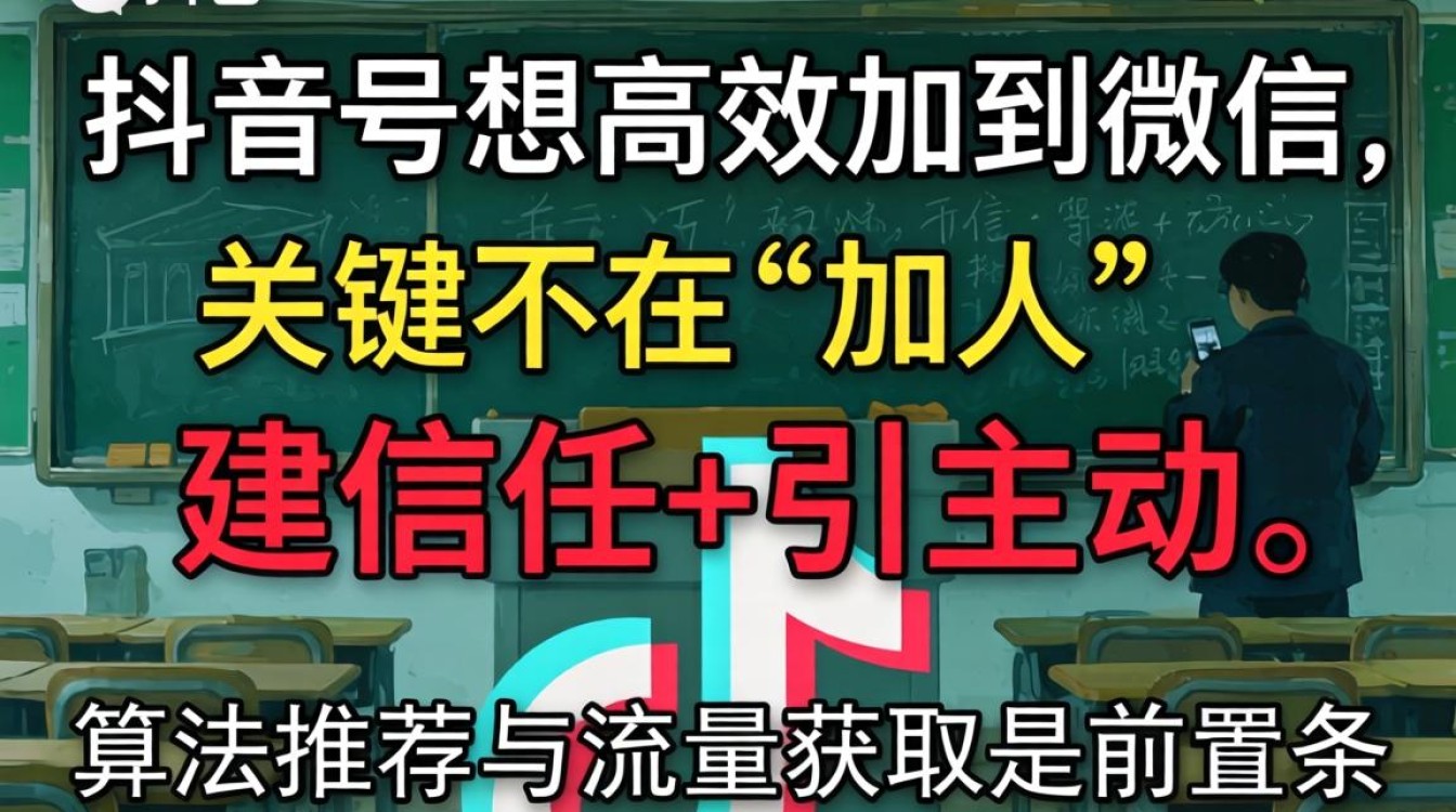 抖音号如何添加到微信并获取流量