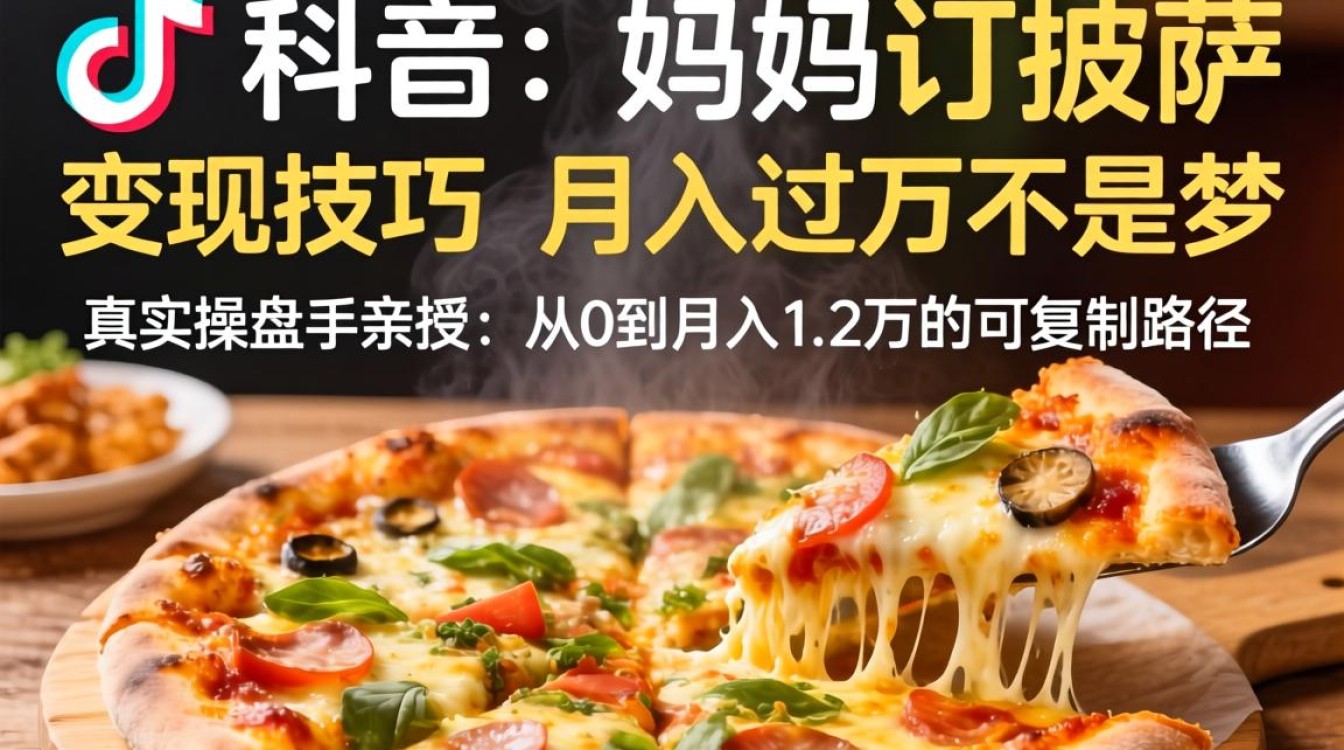 TikTok妈妈如何靠订披萨变现