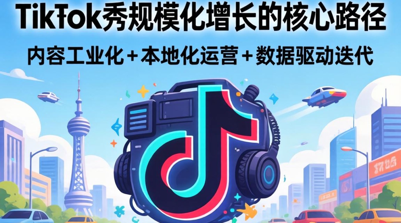 中国城市TikTok秀如何规模化增长