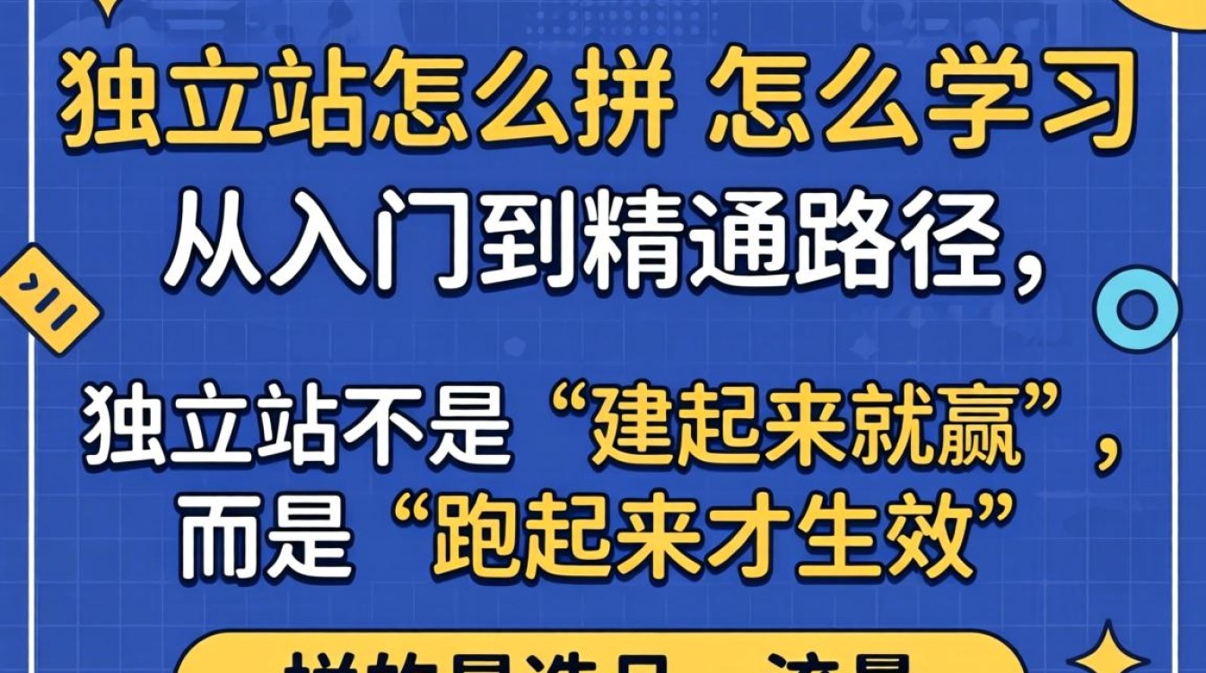 独立站怎么拼 怎么学