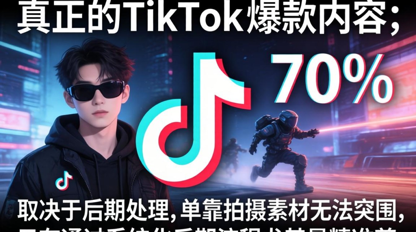 如何用后期处理完成TikTok精美作品