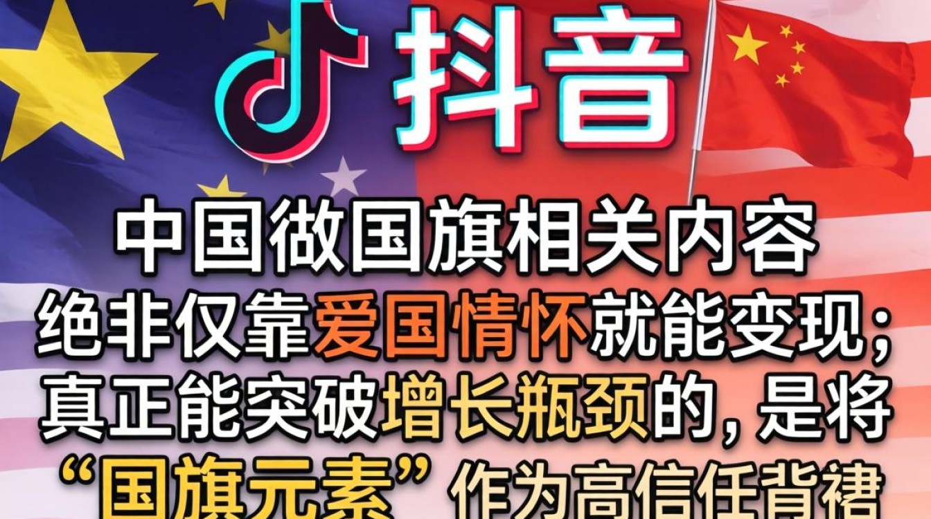 国旗创意短视频高级变现玩法突破增长瓶颈