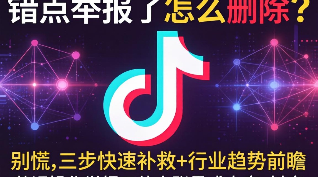抖音错点举报了怎么删除?行业未来发展方向趋势及应对策略 行业未来发展方向趋势及应对策略