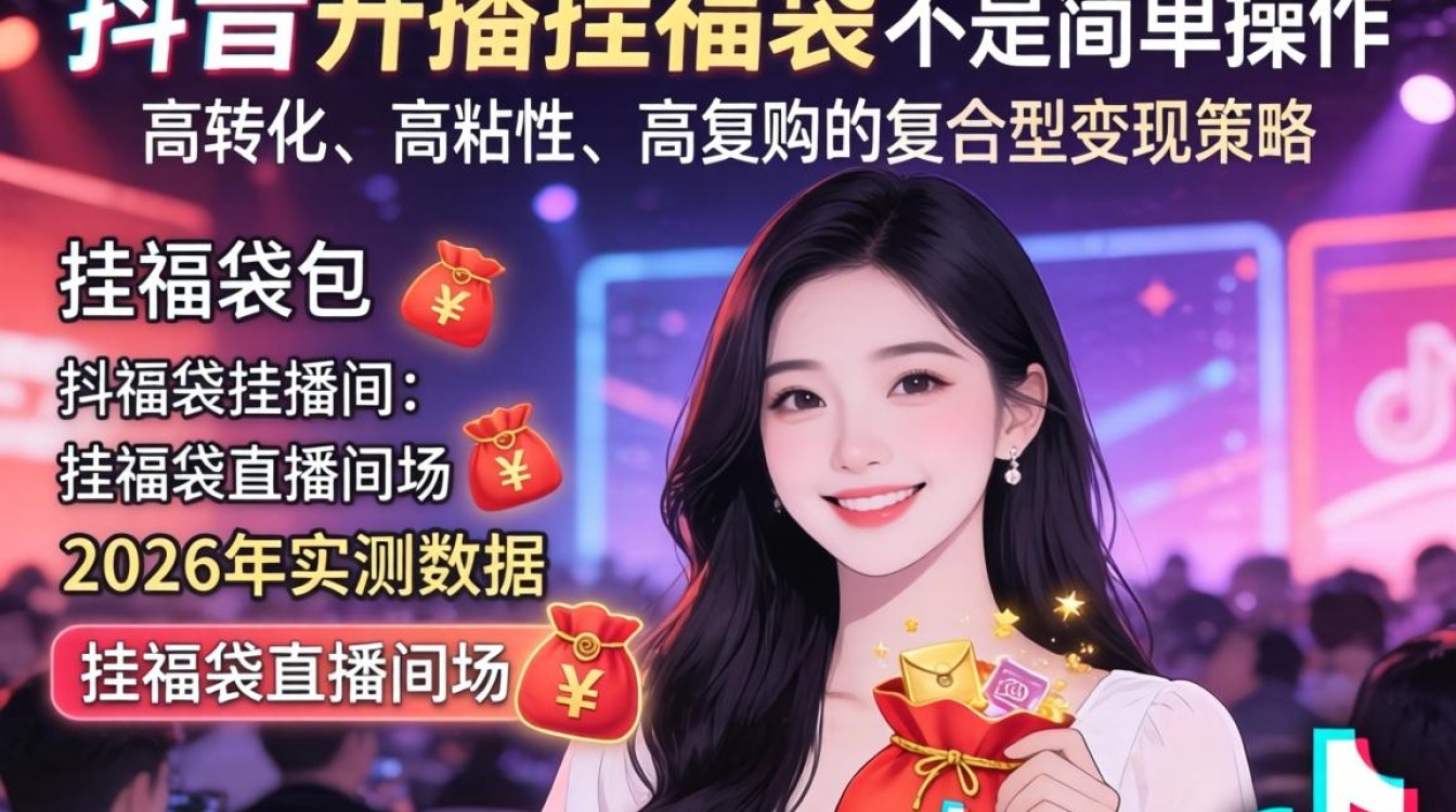抖音开播怎么挂福袋?抖音挂福袋教程+变现模式与盈利方向 抖音开播怎么挂福袋