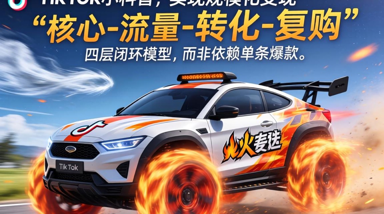 运营进阶,风火轮小车TikTok高级变现玩法有哪些?TikTok风火轮小车怎么变现? 风火轮小车TikTok高级变现玩法有哪些