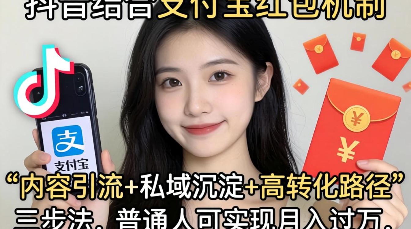 抖音红包支付宝变现技巧与月入过万方法