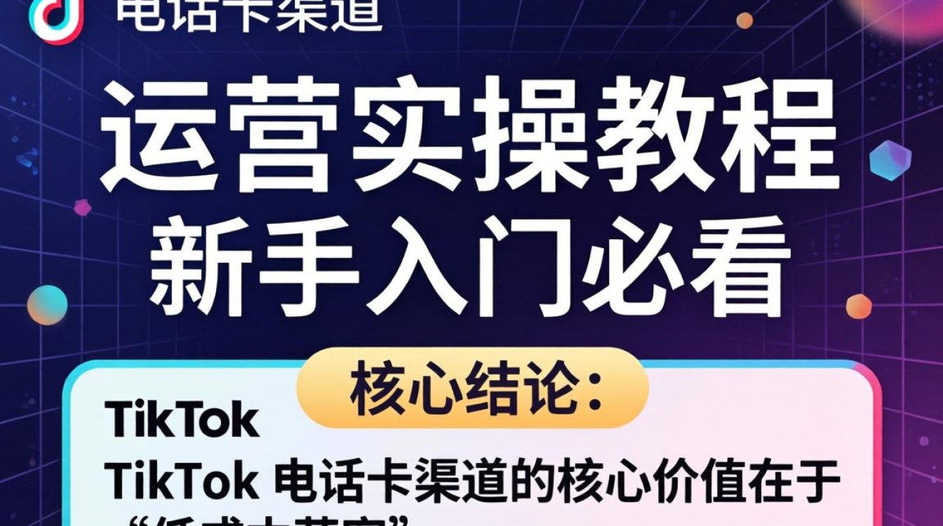 TikTok电话卡怎么选?TikTok运营电话卡渠道选择与实操指南 TikTok运营电话卡渠道选择与实操指南