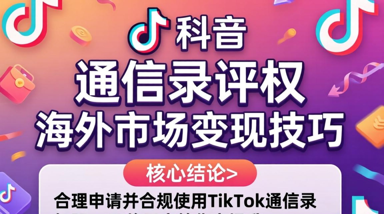 TikTok如何开通通讯录权限并实现海外变现?TikTok通讯录权限海外变现技巧 TikTok如何开通通讯录权限并实现海外变现