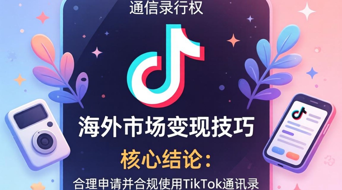 TikTok如何开通通讯录权限并实现海外变现?TikTok通讯录权限海外变现技巧 TikTok如何开通通讯录权限并实现海外变现