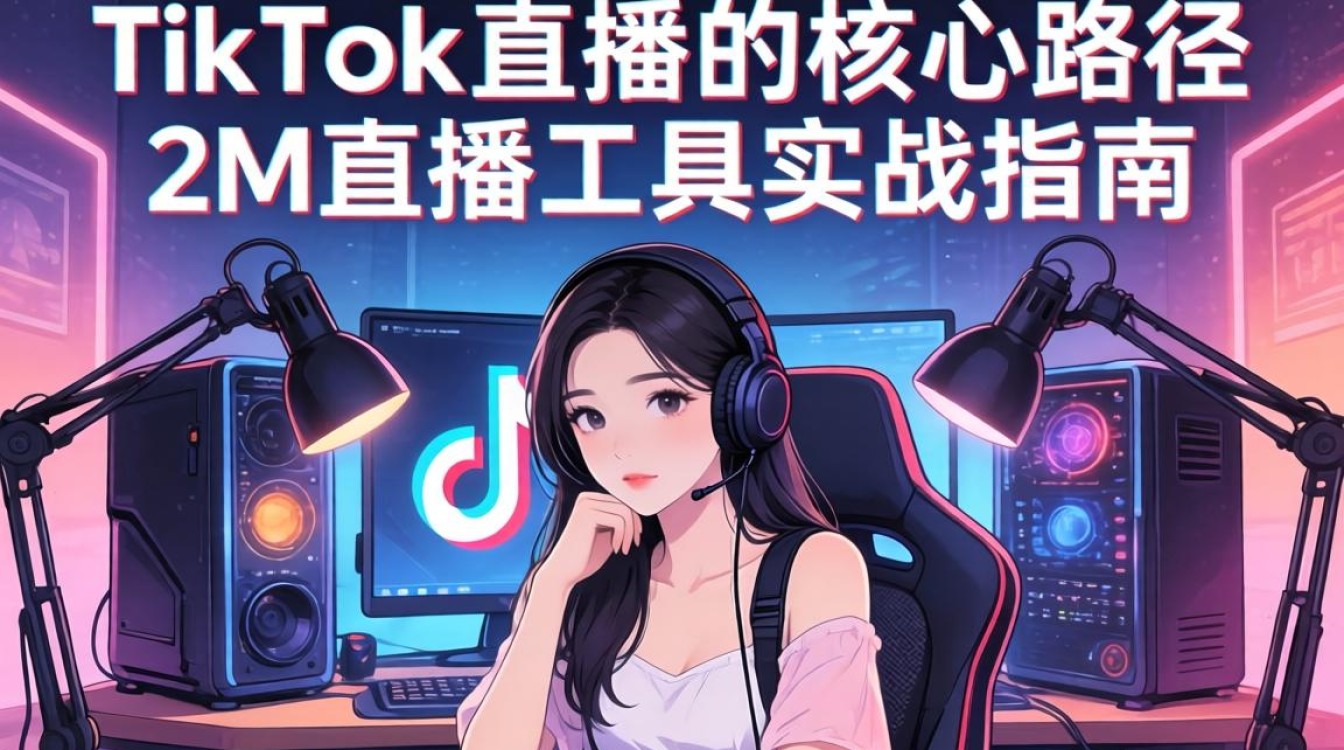 新手如何用2M直播TikTok软件