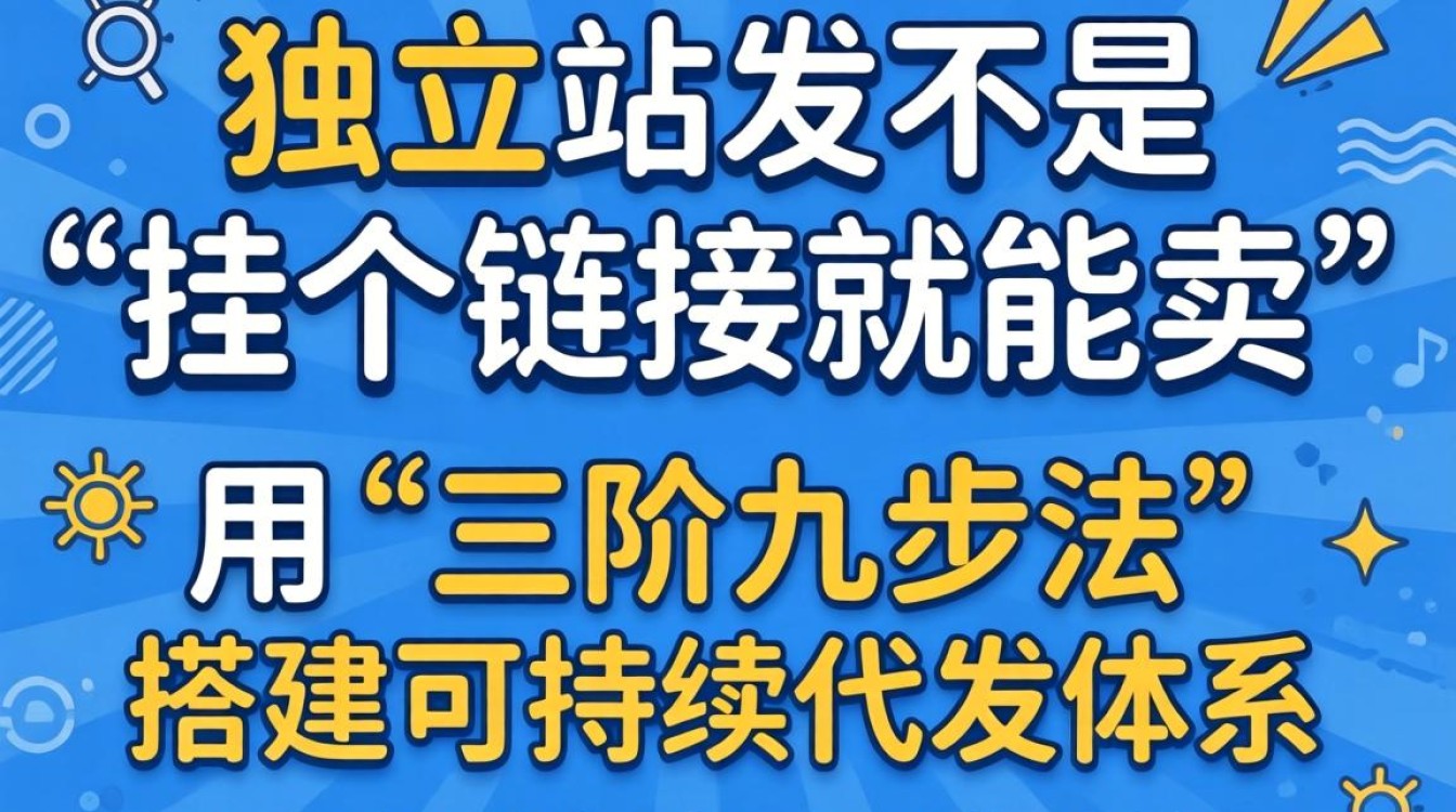 独立站代发教程专业团队打造