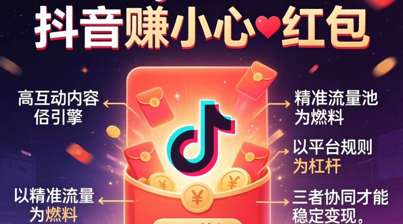 抖音小心心红包怎么快速赚取