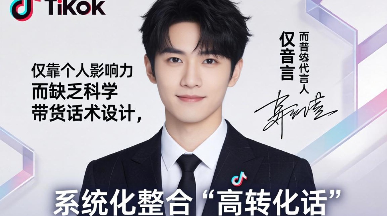 带货话术怎么用?全球TikTok代言人提升转化率的实战方法 全球TikTok代言人提升转化率的实战方法