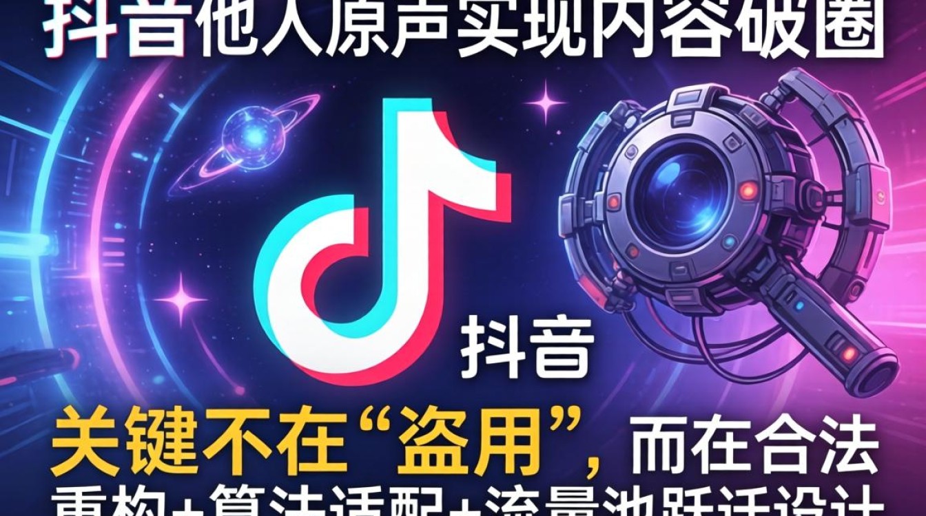 抖音原声提取技巧突破流量池权重优化