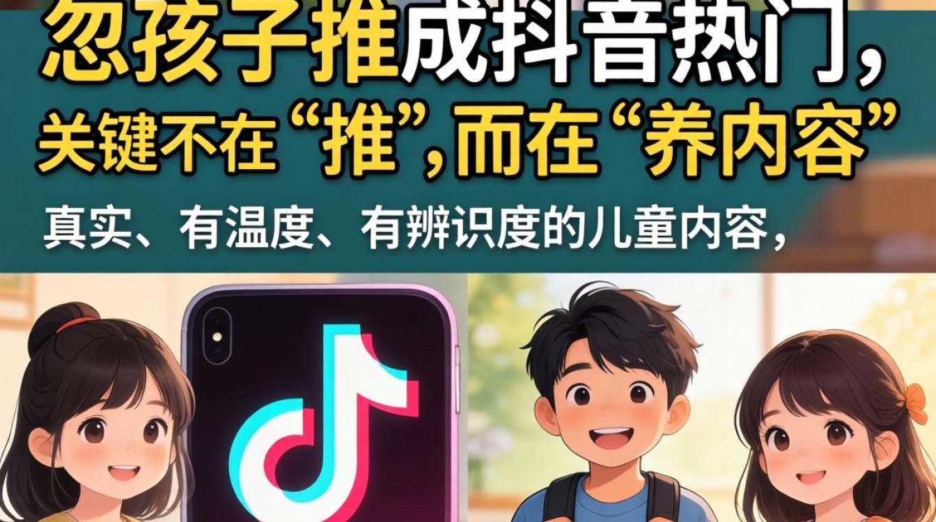 怎么把孩子推成抖音热门