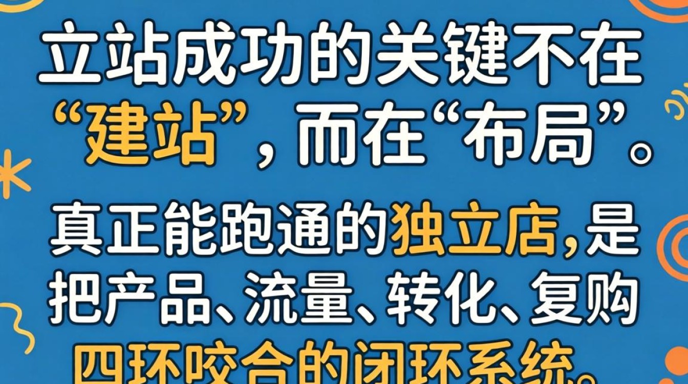 独立站建站流程与优化建议
