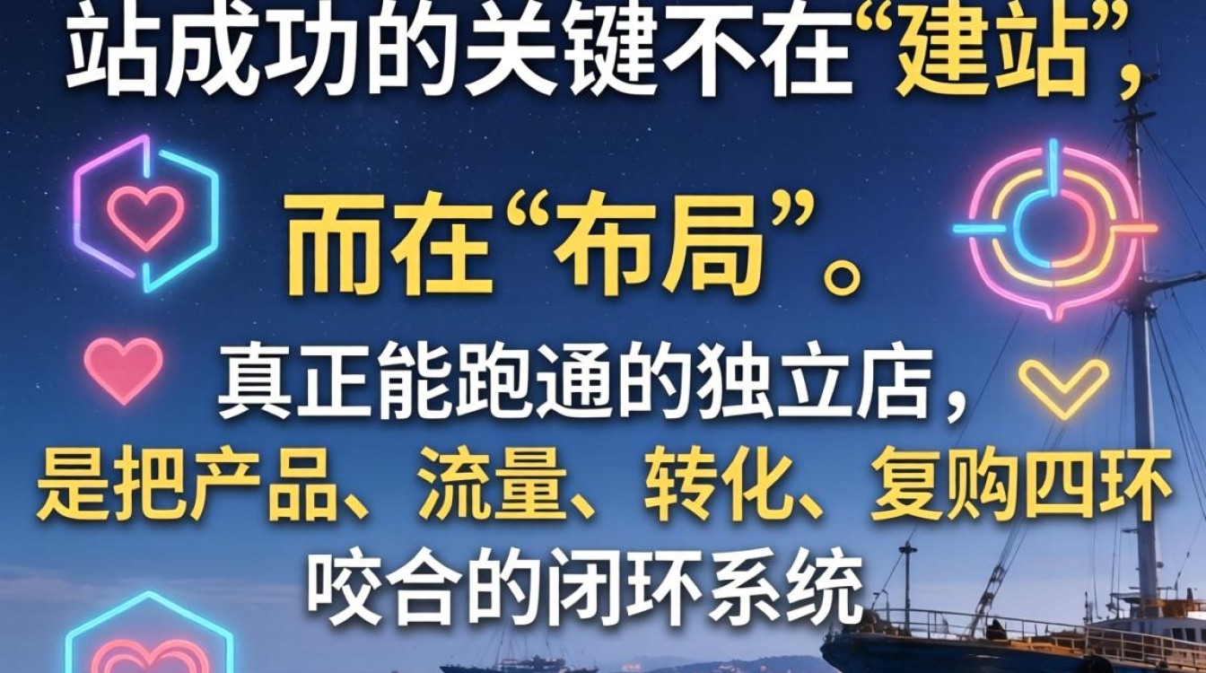 独立站建站流程与优化建议