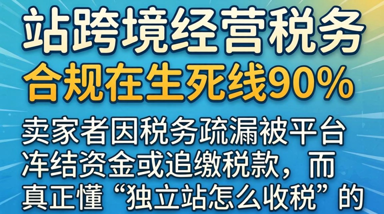 独立站海外销售税务合规指南