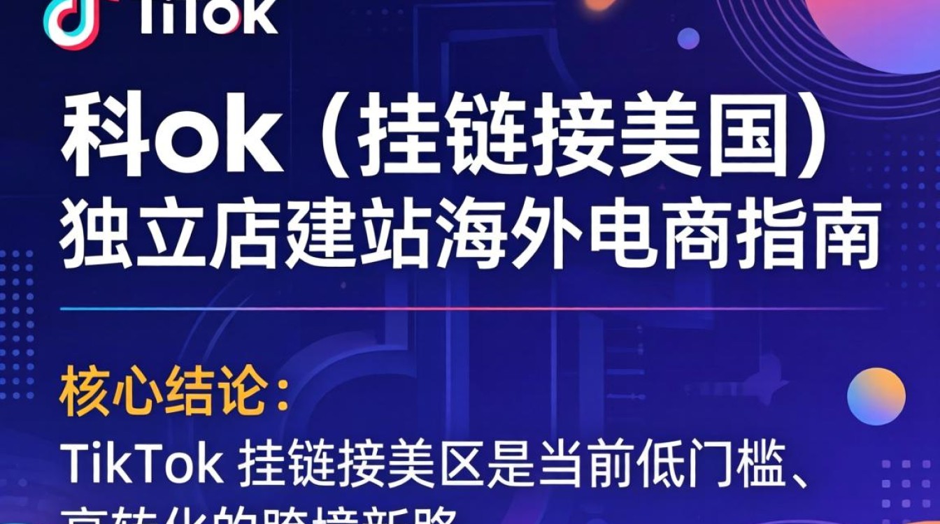 TikTok美区如何挂链接?独立站建站海外电商怎么做 TikTok美区如何挂链接