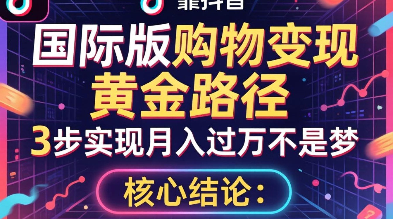 TikTok国际版怎么通过购物变现月入过万?TikTok国际版购物变现技巧 TikTok国际版怎么通过购物变现月入过万