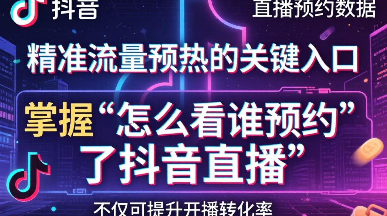 抖音直播预约查看方法与变现盈利方向