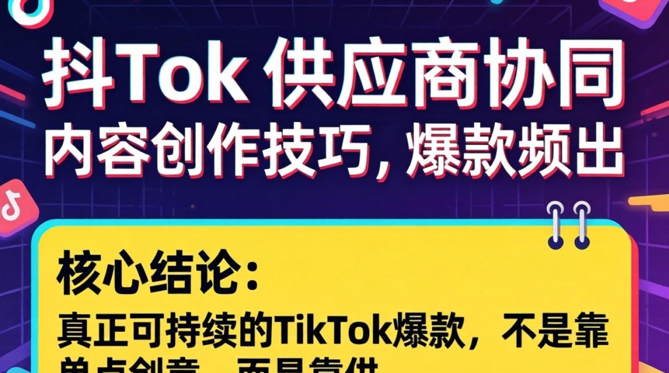 TikTok供应商如何协同创作内容?爆款频出的协同内容创作技巧 TikTok供应商如何协同创作内容