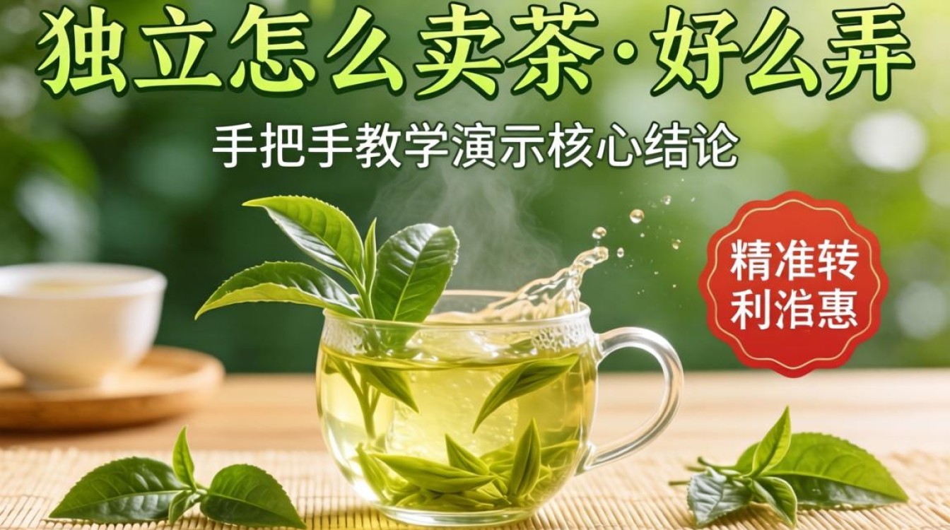 独立站怎么卖茶