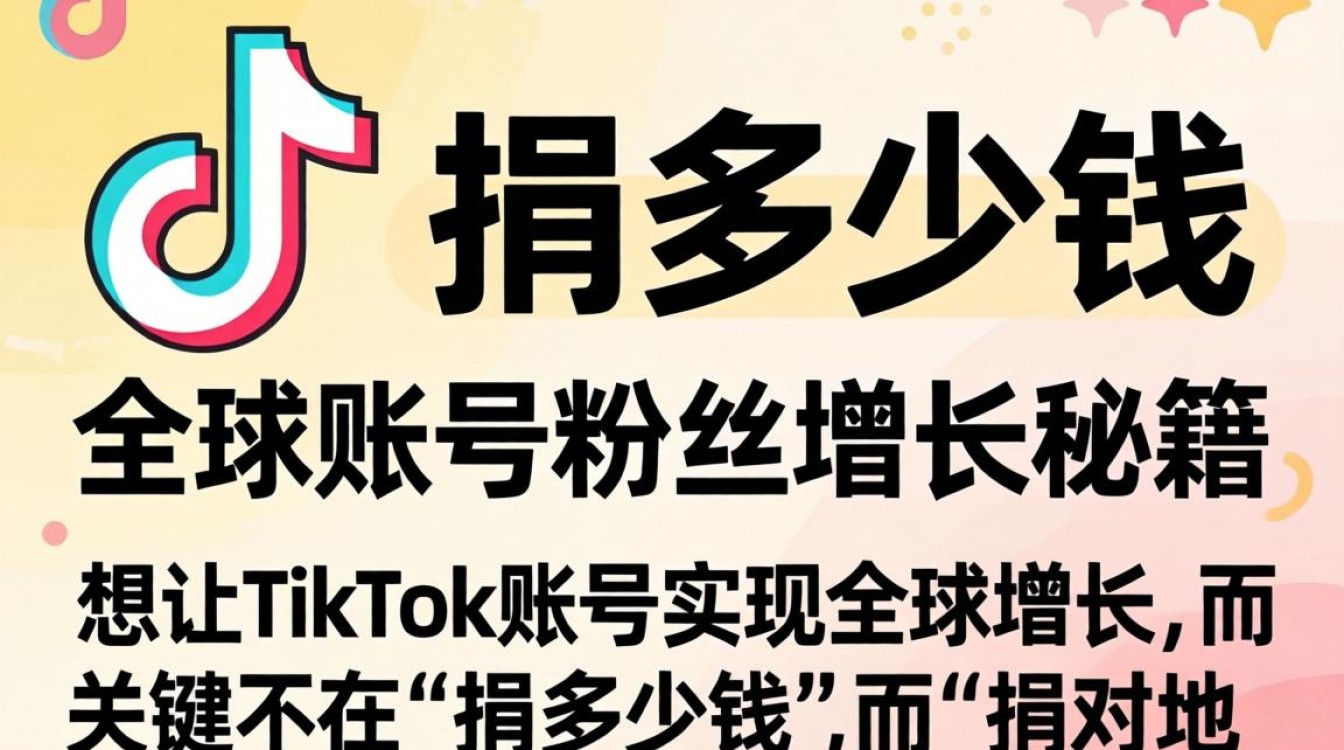 TikTok捐多少钱?全球账号粉丝增长秘籍 TikTok捐多少钱