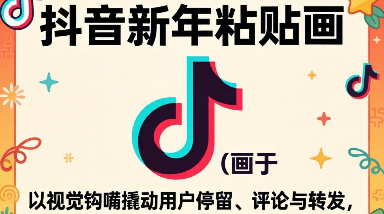 抖音新年粘贴画怎么做