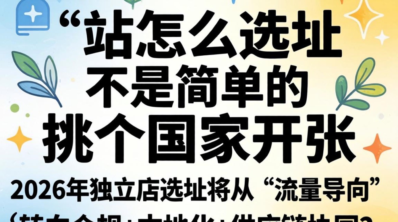 2026年独立站选址趋势预测与流量增长策略