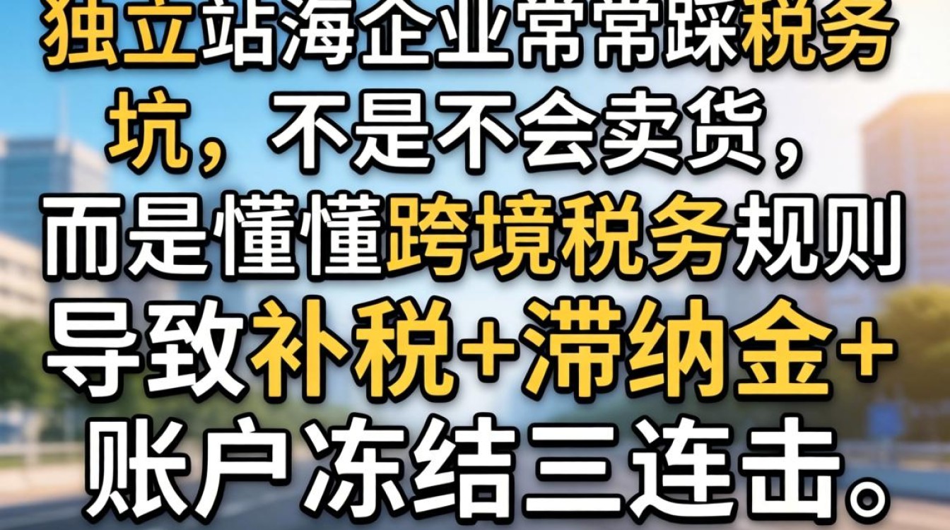 独立站跨境电商税务合规操作指南