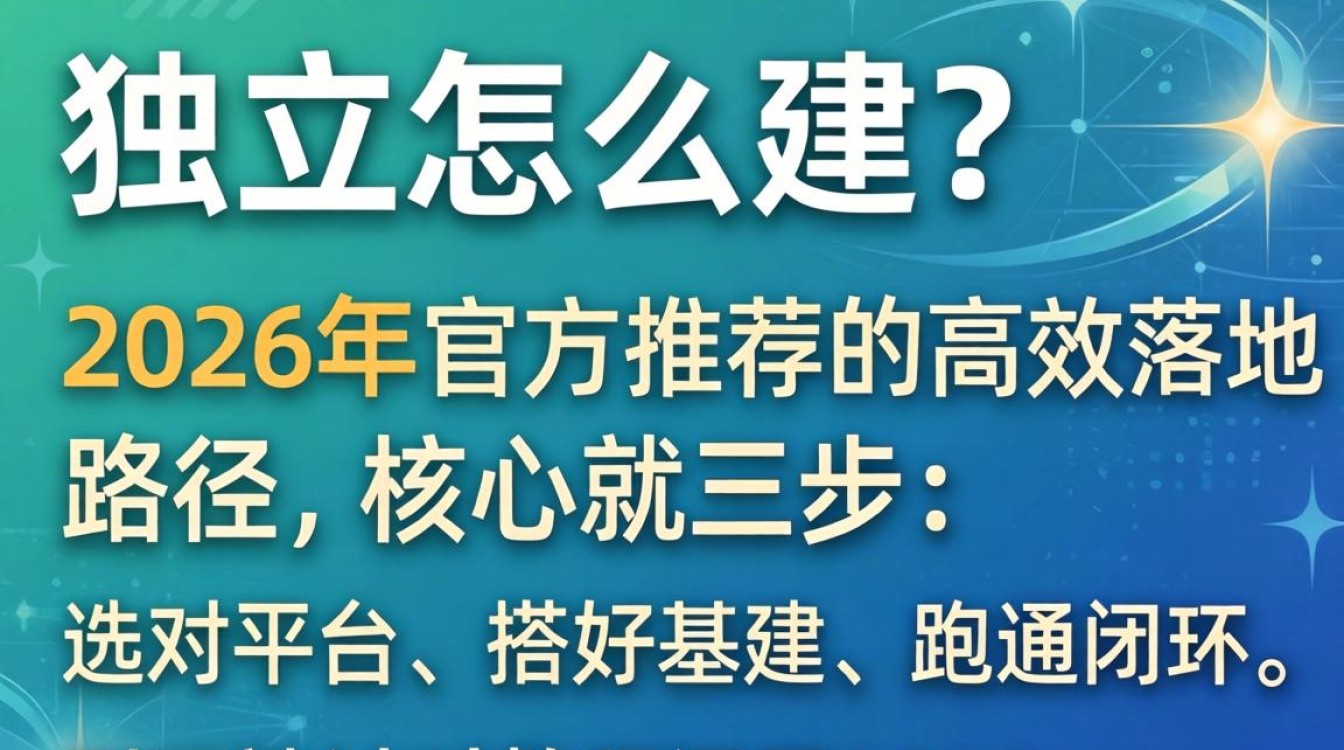 2026年独立站运营策略官方推荐
