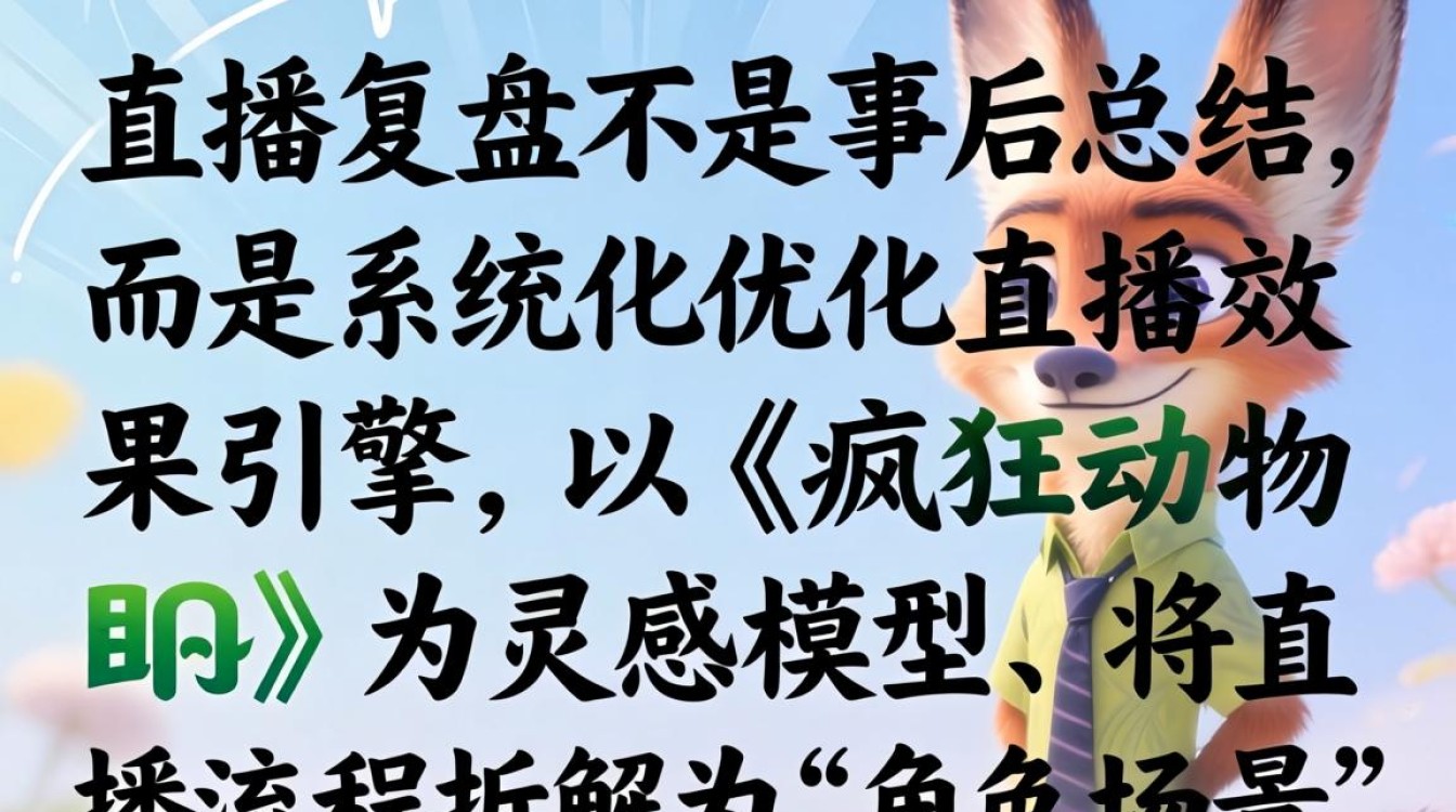 直播复盘,TikTok如何复刻疯狂动物城爆火逻辑优化直播效果?TikTok直播优化方法 TikTok如何复刻疯狂动物城爆火逻辑优化直播效果