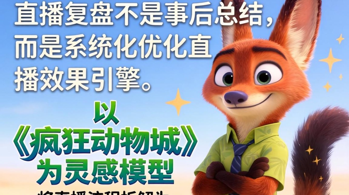 直播复盘,TikTok如何复刻疯狂动物城爆火逻辑优化直播效果?TikTok直播优化方法 TikTok如何复刻疯狂动物城爆火逻辑优化直播效果