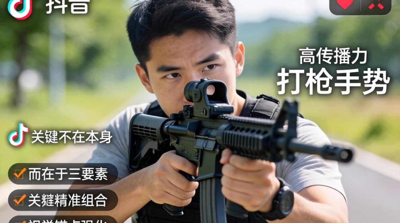 抖音怎么拍出打枪手势?打枪手势拍摄技巧提升内容曝光机制 打枪手势拍摄技巧提升内容曝光机制