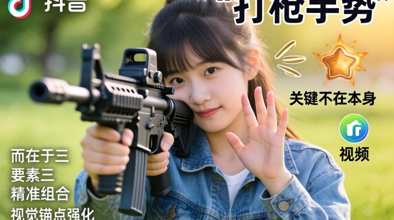 抖音怎么拍出打枪手势?打枪手势拍摄技巧提升内容曝光机制 打枪手势拍摄技巧提升内容曝光机制