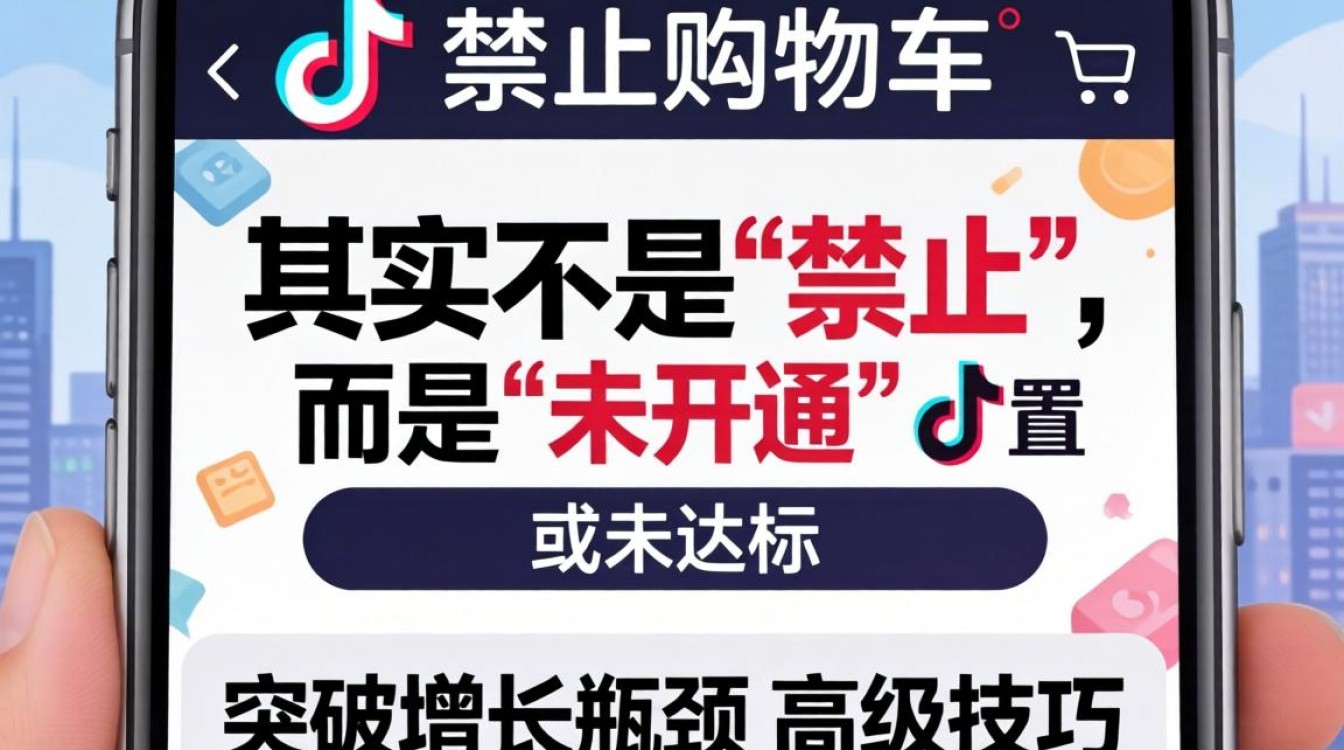 抖音购物车被封禁怎么办?突破增长瓶颈的高级技巧 抖音购物车被封禁怎么办
