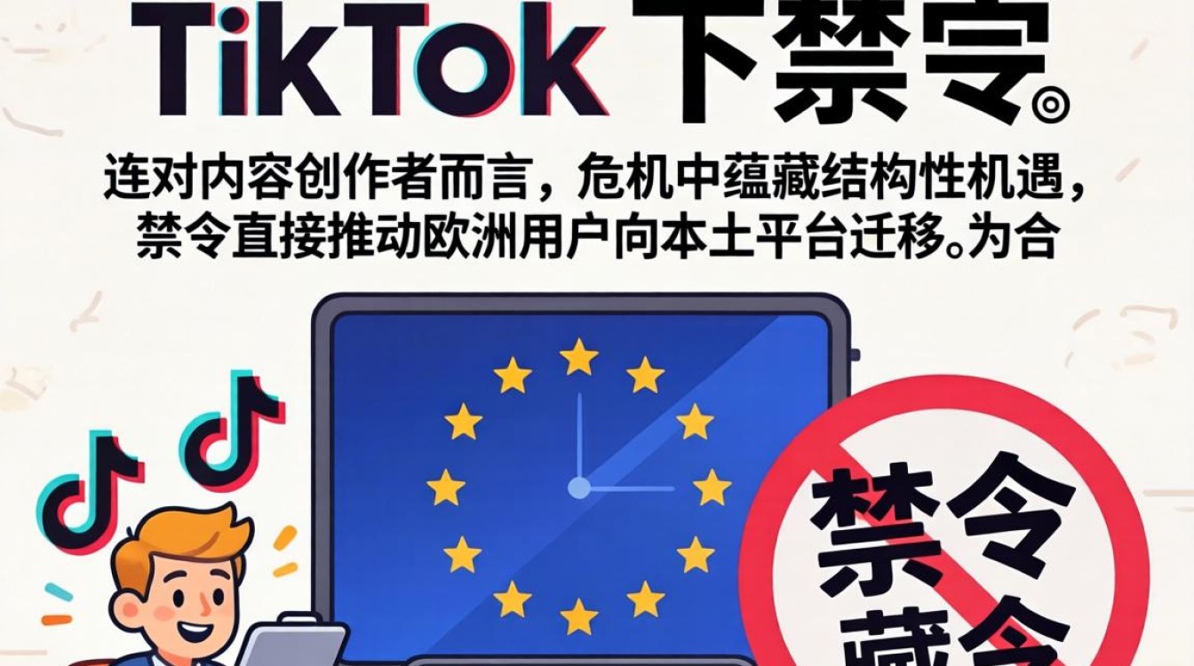 欧盟对TikTok下禁令后粉丝还能涨吗?TikTok欧盟禁令下粉丝增长运营秘籍 欧盟对TikTok下禁令后粉丝还能涨吗