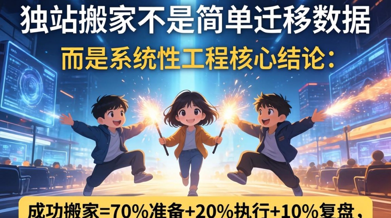 独立站搬家步骤与注意事项