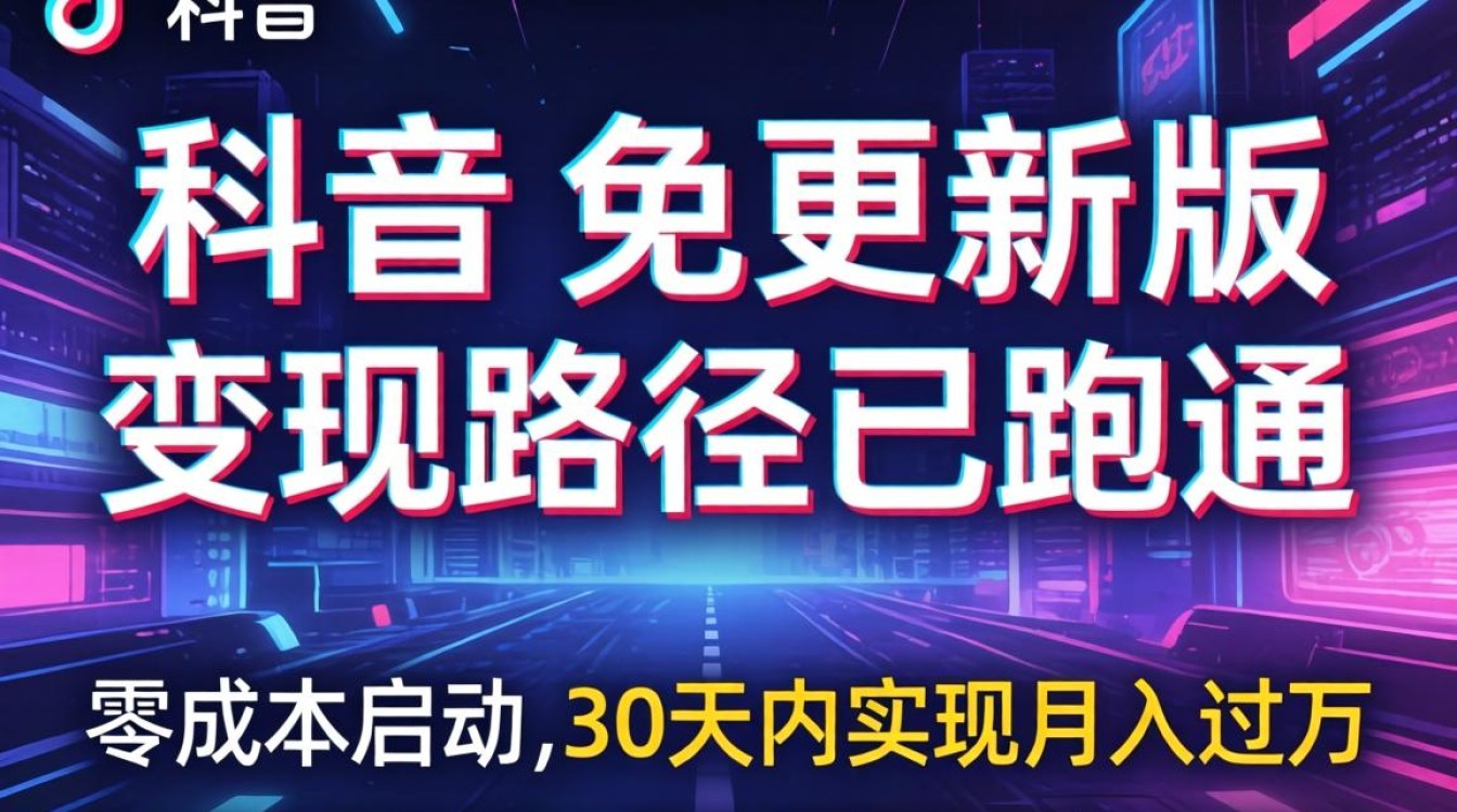 TikTok免更新版怎么变现月入过万