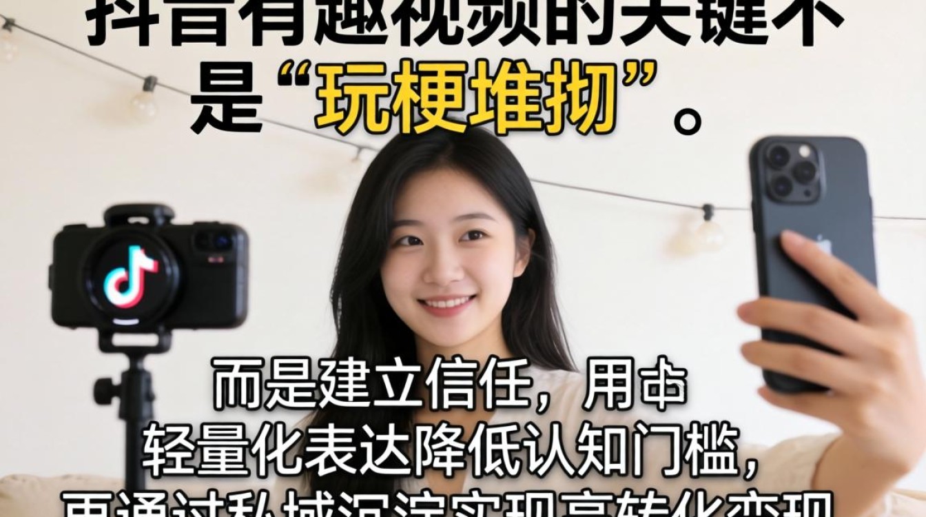 抖音怎么做才有趣视频