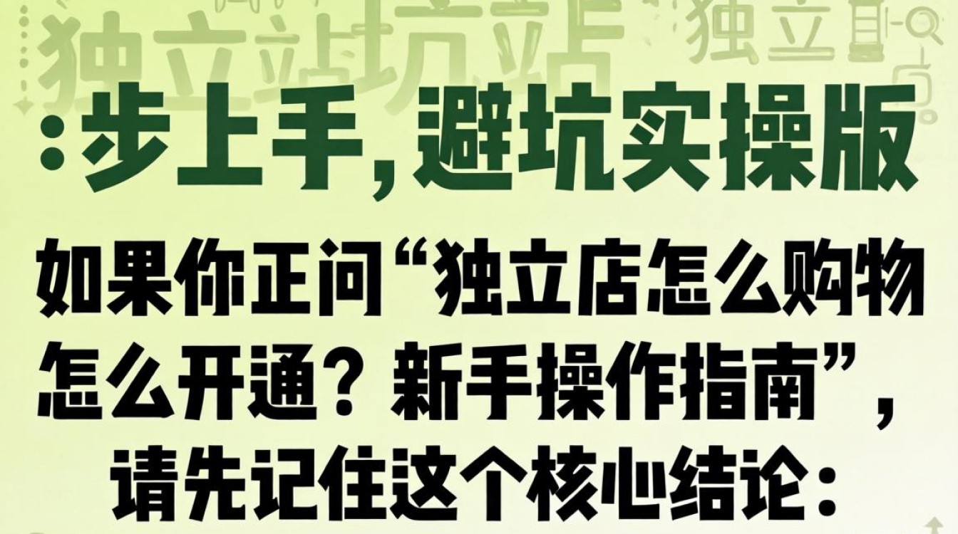 独立站怎么购物怎么开通