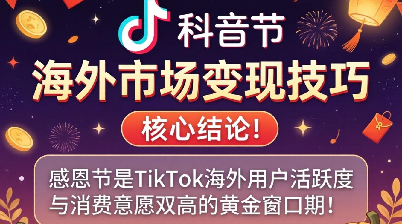 TikTok感恩节如何变现