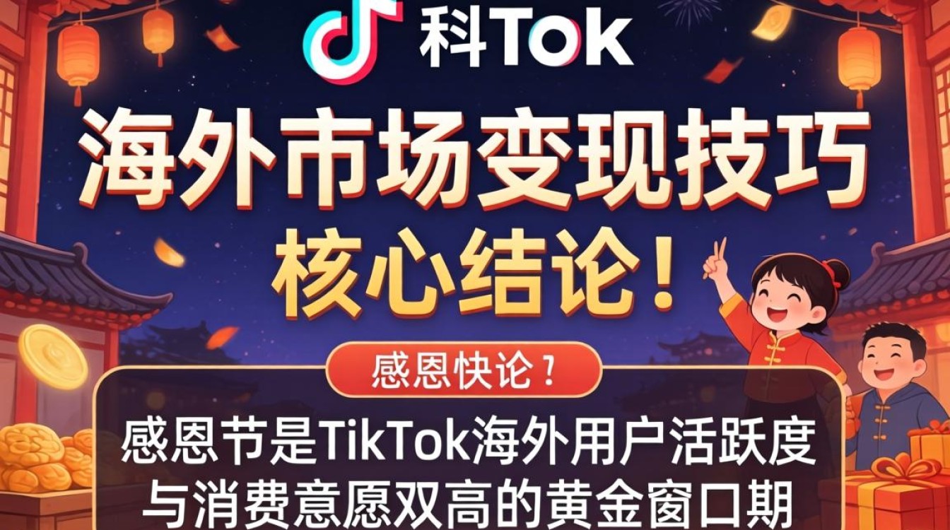 TikTok感恩节如何变现