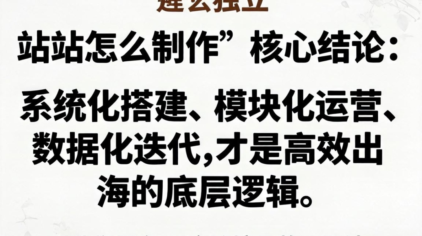 独立站怎么制作?独立站制作流程与专业讲师授课内容详解 独立站制作流程与专业讲师授课内容详解