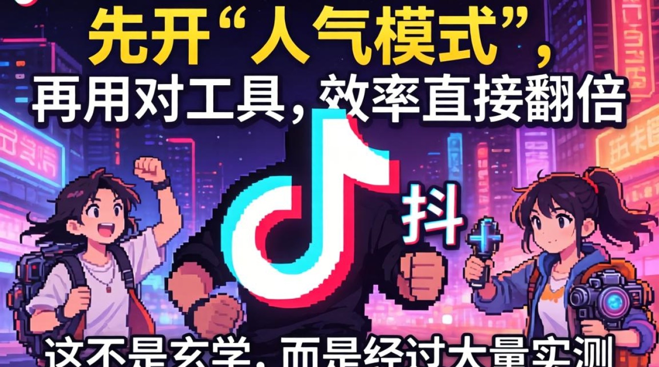 抖音怎么开有人气模式?效率提升神器推荐抖音人气模式设置方法 效率提升神器推荐抖音人气模式设置方法